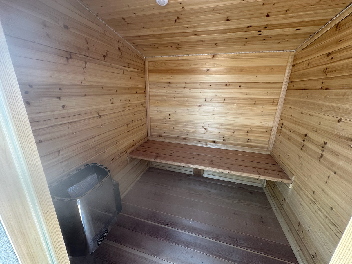 6x6 Sauna